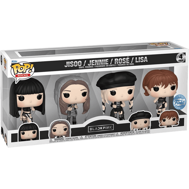 jisoo jennie rosé lisa special edition 4 pack