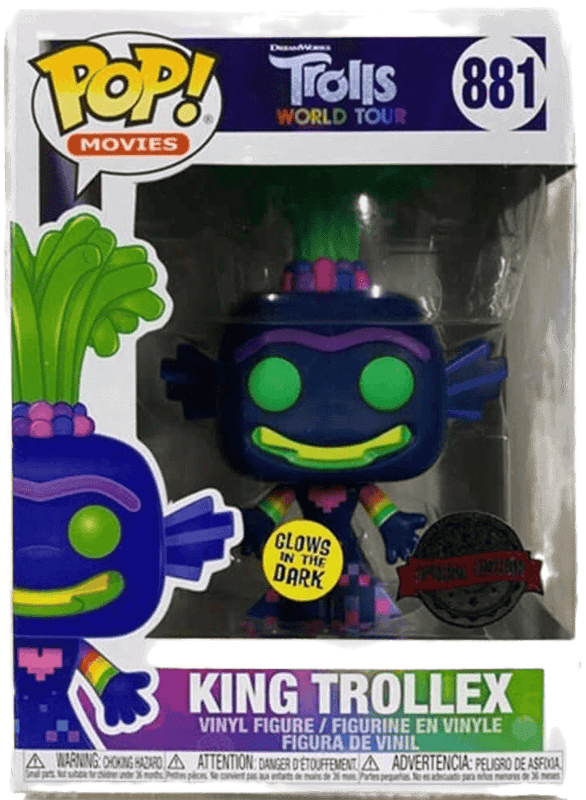 king trollex special edition glows in the dark 881