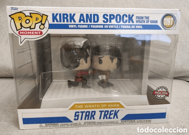 kirk and spock from the wrath of khan special edition 1197