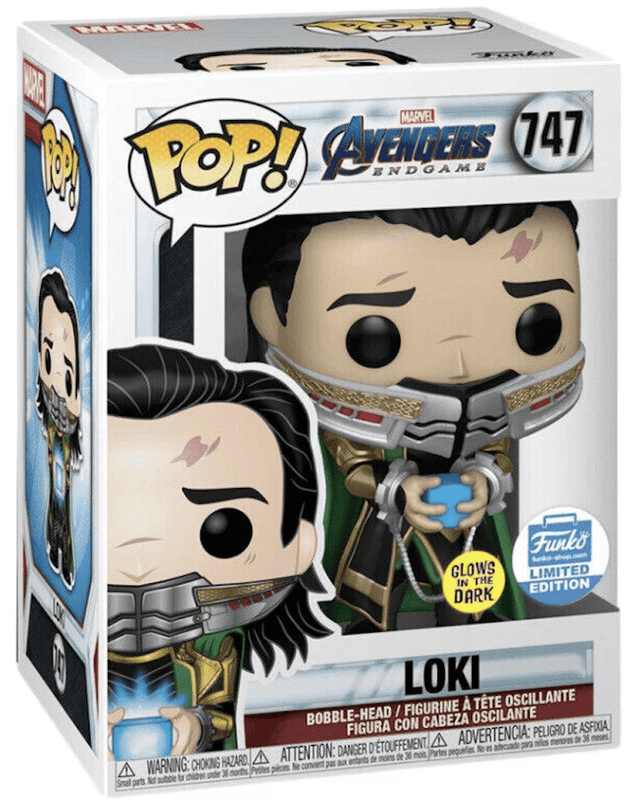 loki limited edition glows in the dark 747