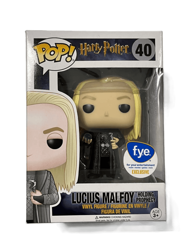 lucius malfoy holding prophecy f y e white and blue background 40
