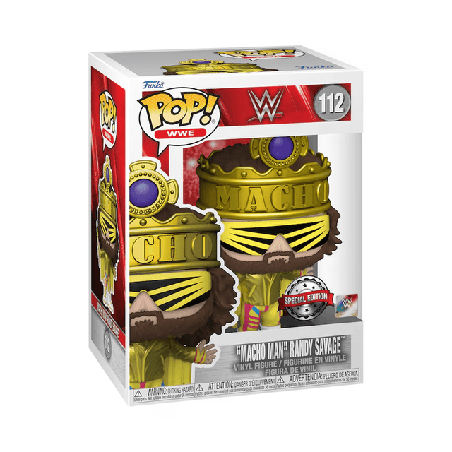 macho man randy savage special edition wwe 112
