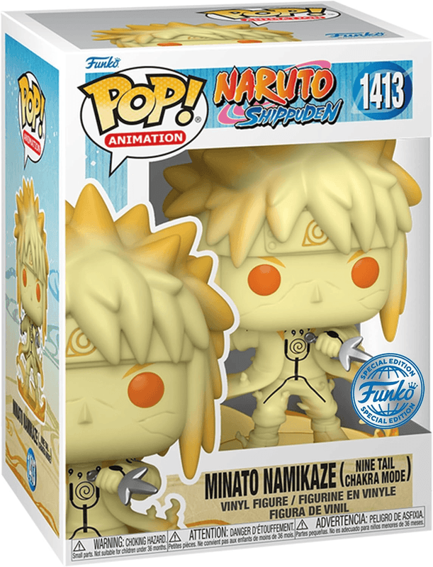 minato namikaze nine tail chakra mode special edition 1413