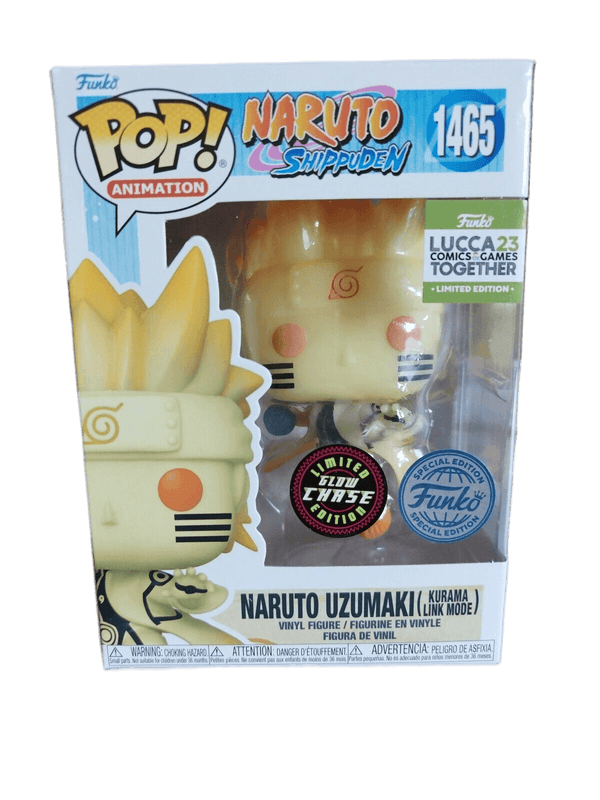 naruto uzumaki kurama link mode special edition lucca comics games together glow chase 1465