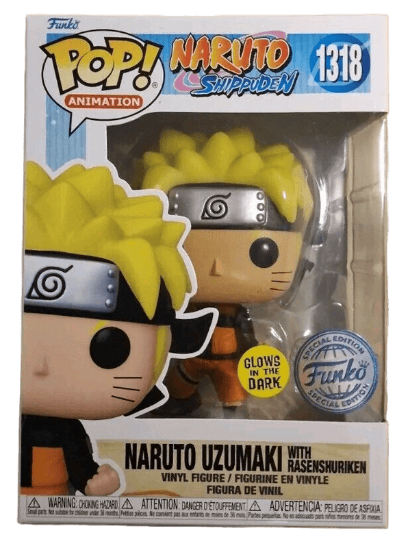 naruto uzumaki with rasengan special edition glows in the dark 1318