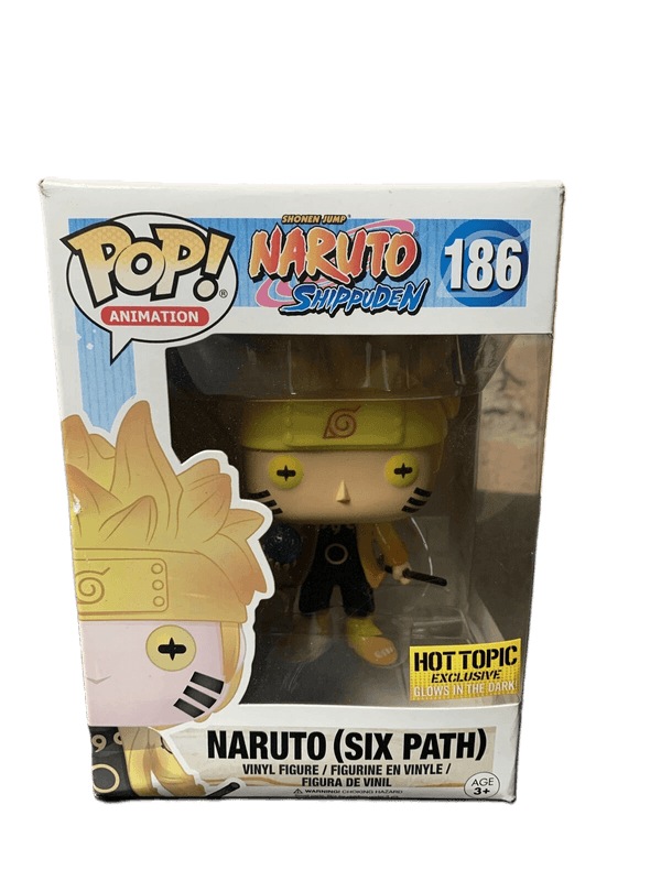 naruto six path hot topic glows in the dark yellow background 186