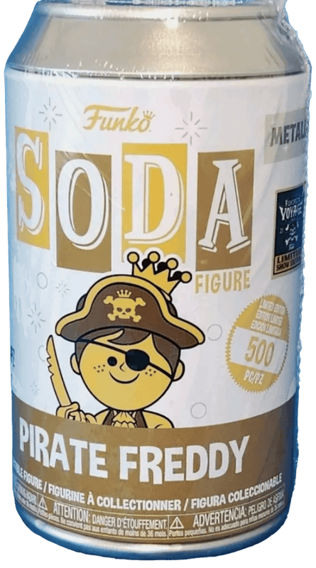 pirate freddy gold funtastic voyage show metallic