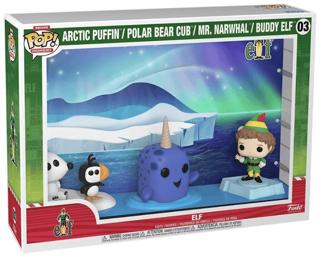 polar bear cub arctic puffin mr narwhal buddy elf 03