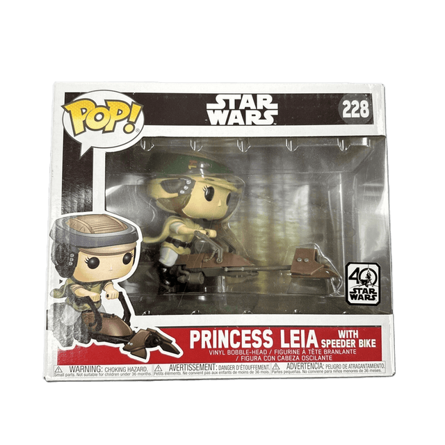 princess leia with speeder bike 40 star wars 228