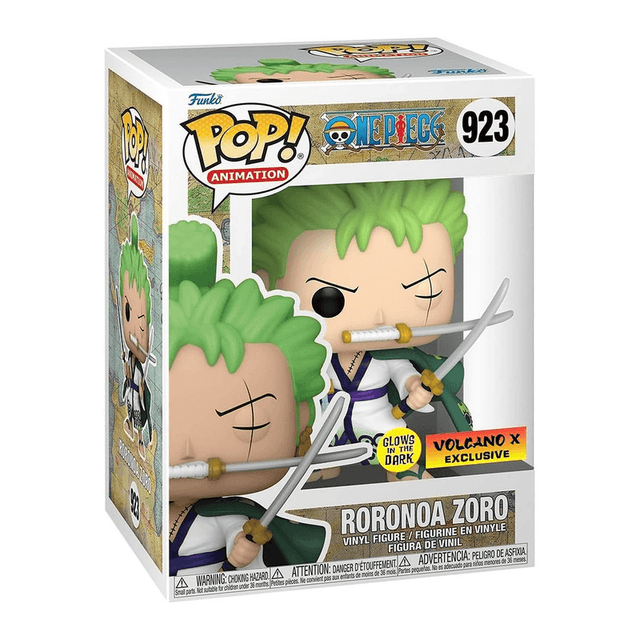 roronoa zoro volcano x exclusive glows in the dark 923
