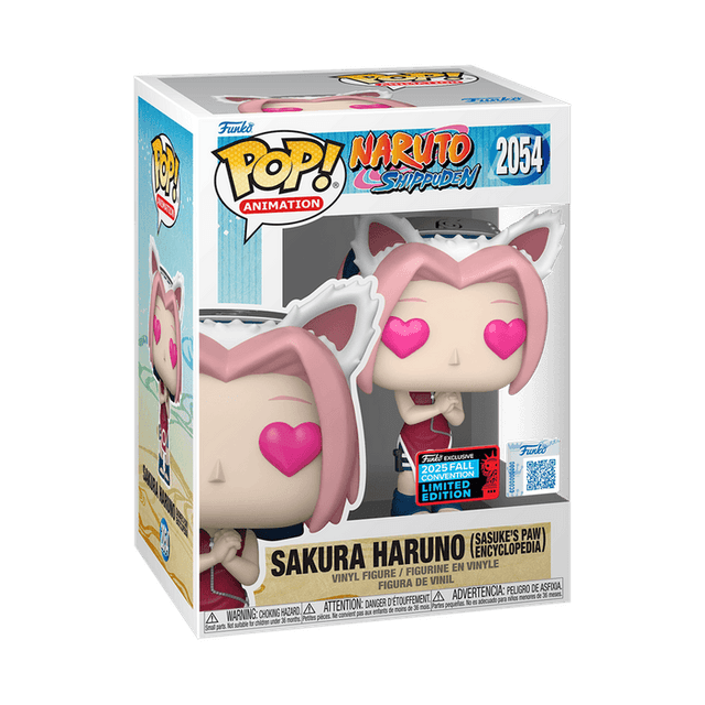 sakura haruno sasuke s paw encyclopedia fall convention qr code 2054