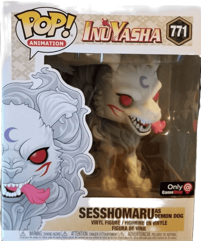 sesshomaru as demon dog only gamestop 771