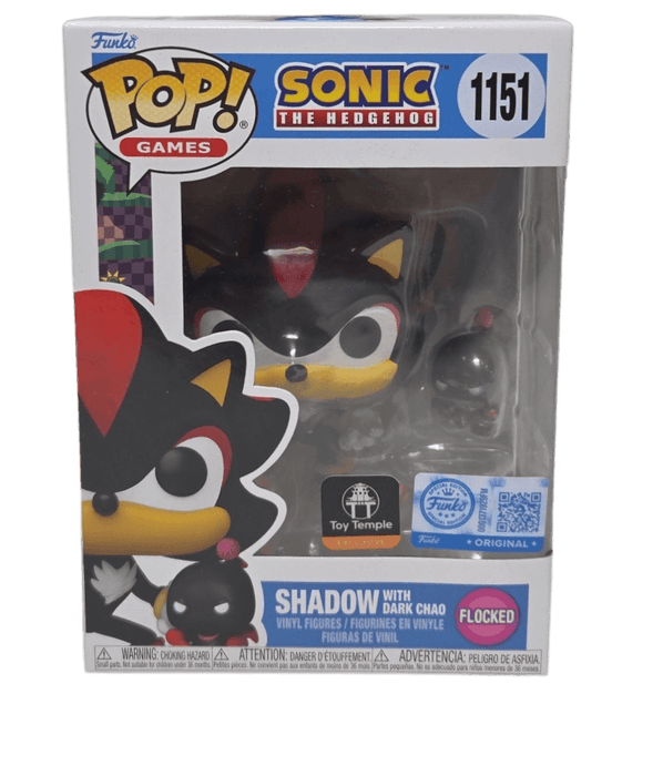 shadow with dark chao original blue toy temple flocked pink background 1151