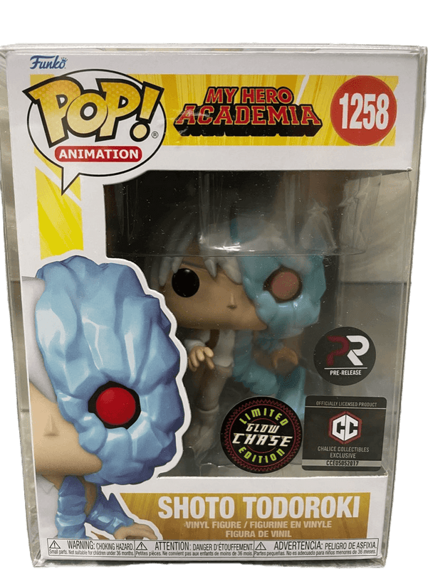 shoto todoroki cc chalice collectibles black background pr glow chase 1258