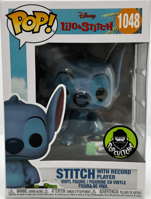 stitch with record player popcultcha 1048