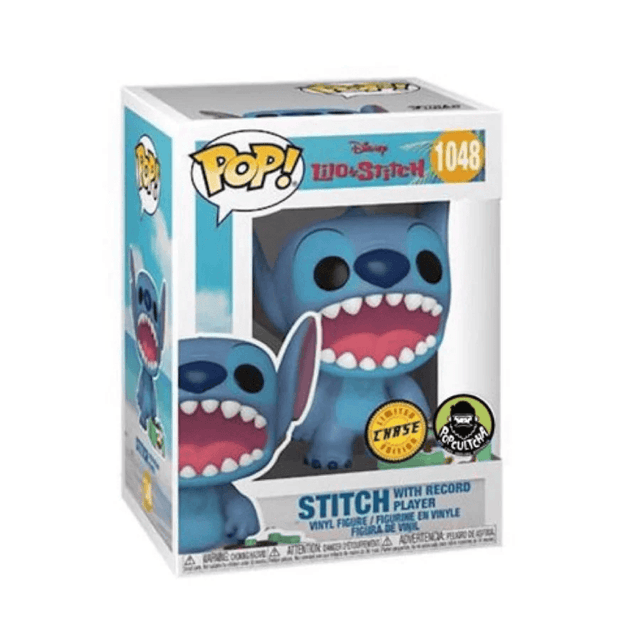 stitch with record player popcultcha chase 1048