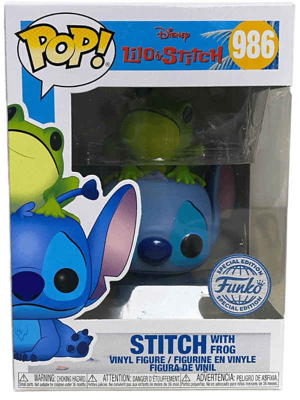 stitch with frog special edition 986