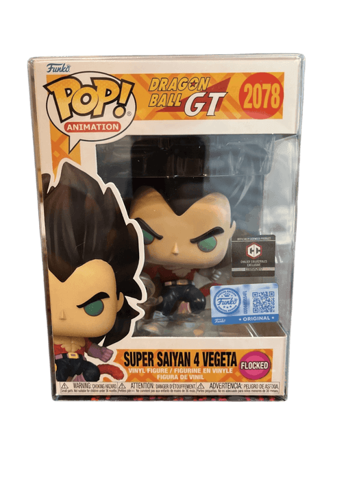 super saiyan 4 vegeta original blue cc chalice collectibles black background flocked pink 2078