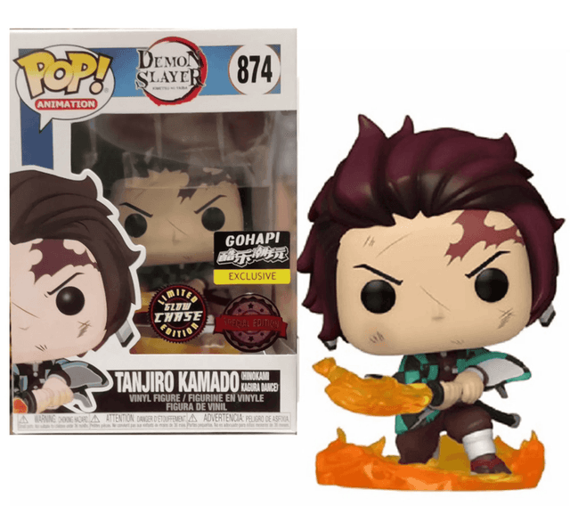 tanjiro kamado hinokami kagura dance special edition gohapi glow chase 874
