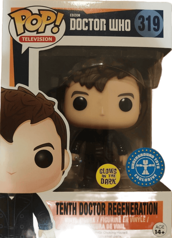 tenth doctor regeneration underground toys glows in the dark 319