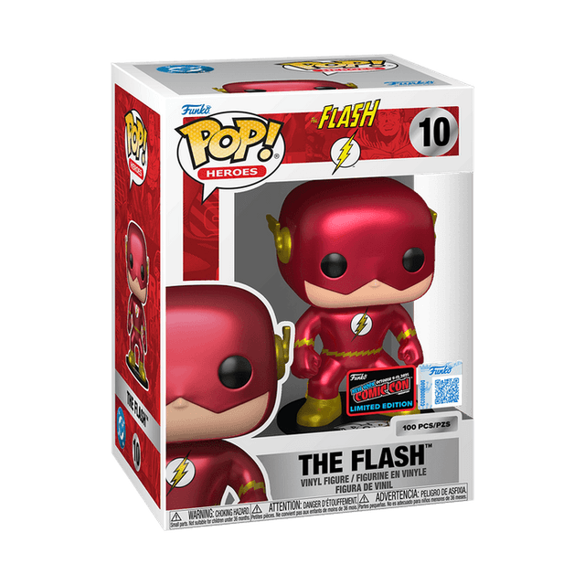 the flash metallic new york comic con qr code 10
