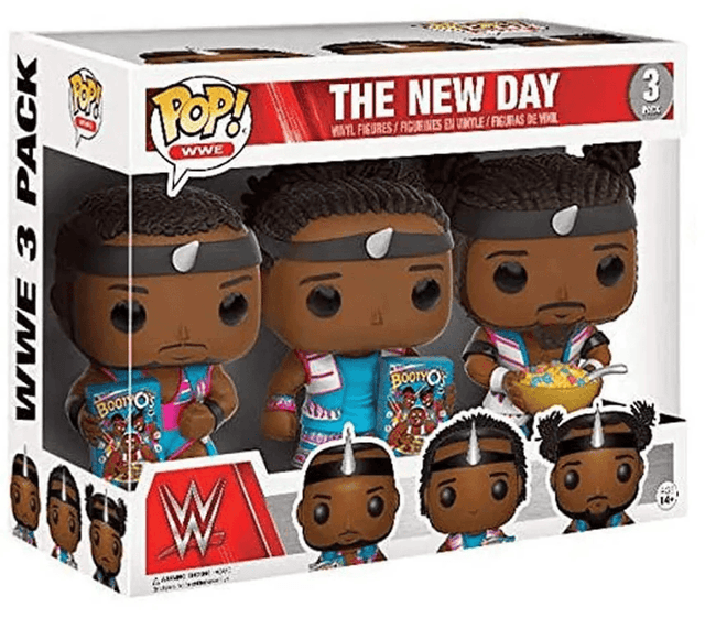 the new day wwe 3 pack