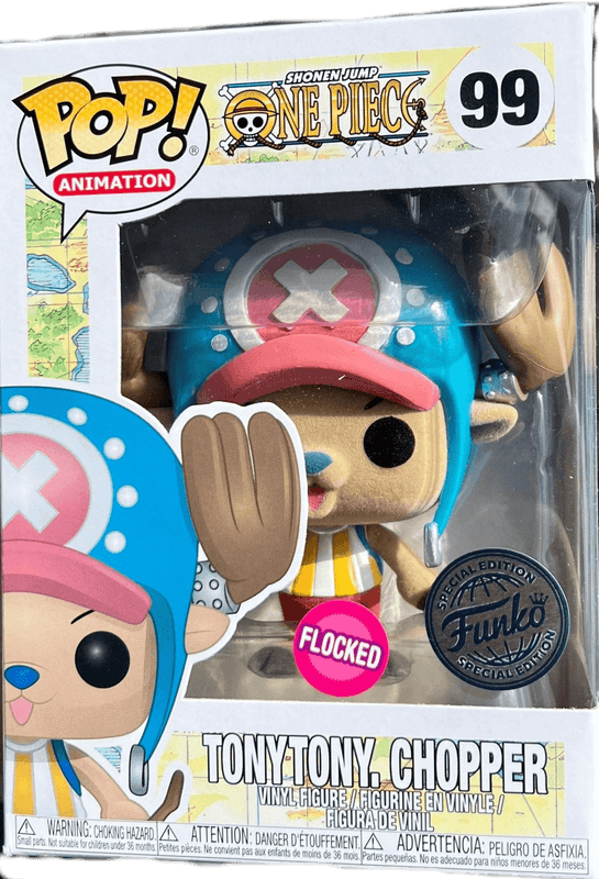 tony chopper special edition flocked pink background 99