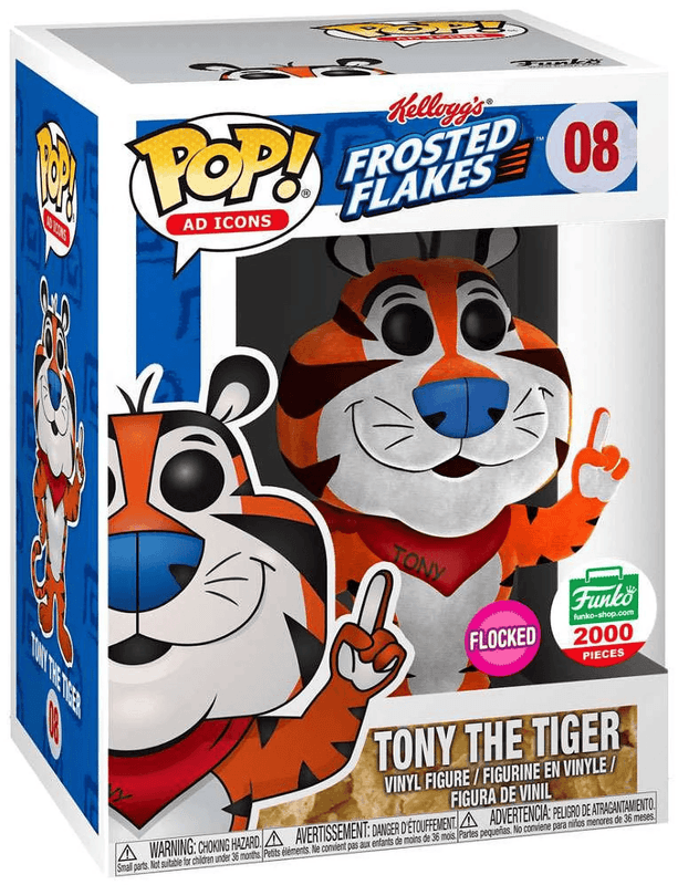 tony the tiger shop green red flocked pink background 08