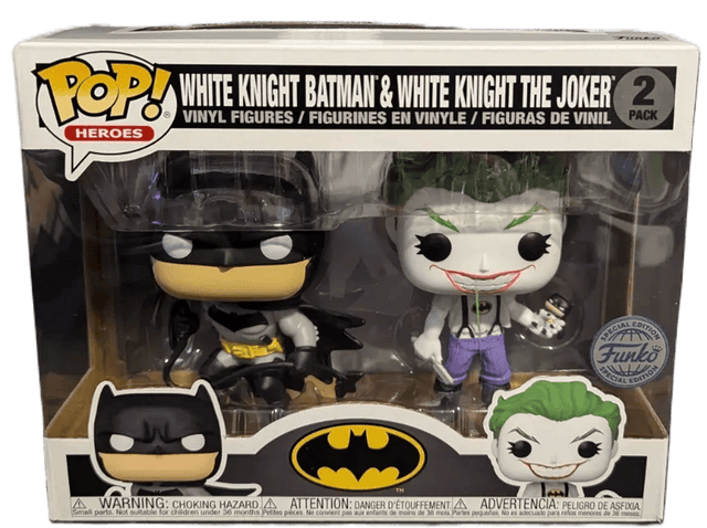 white knight batman the joker special edition 2 pack