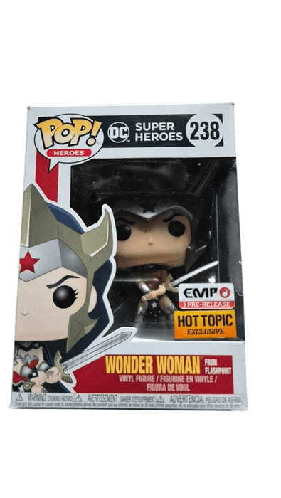 wonder woman from flashpoint hot topic yellow background emp pre release white 238