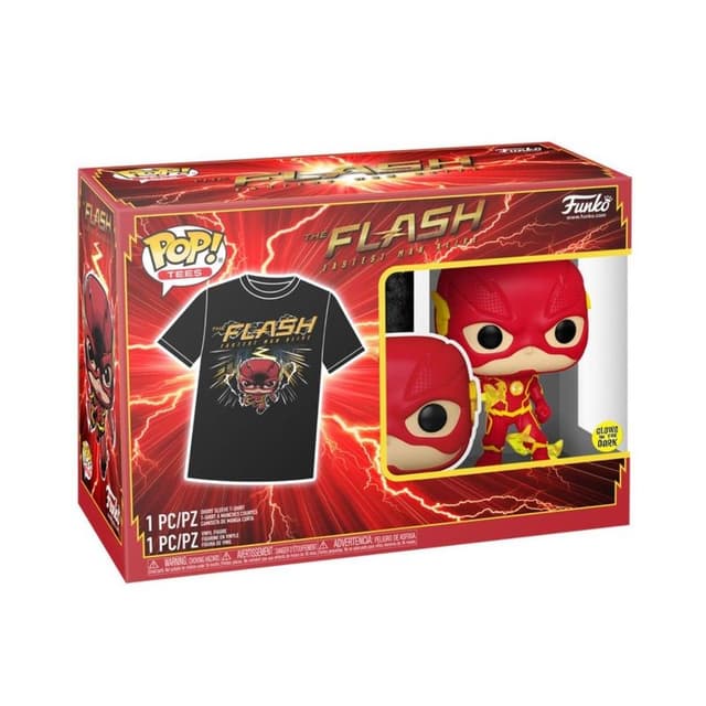 the flash glows in dark