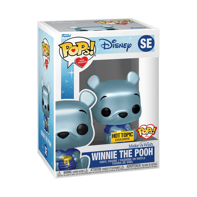 winnie the pooh sitting make hot topic yellow background