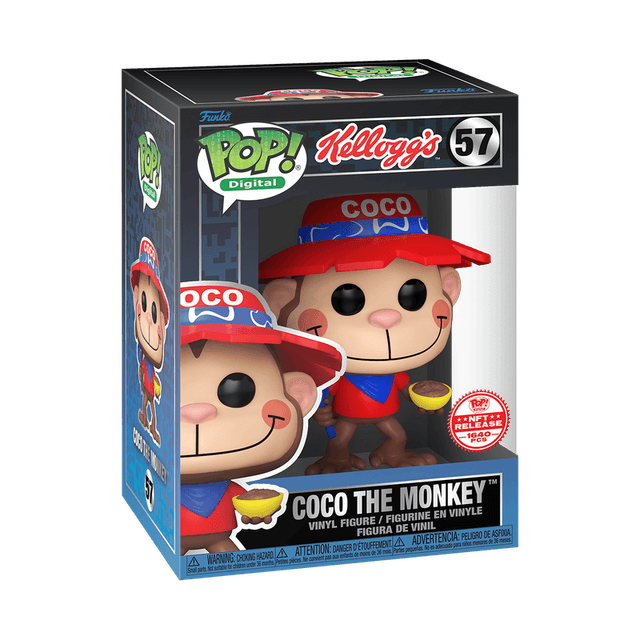 coco the monkey nft kellog series 57