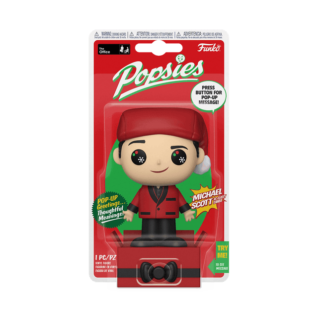 michael scott as classy santa