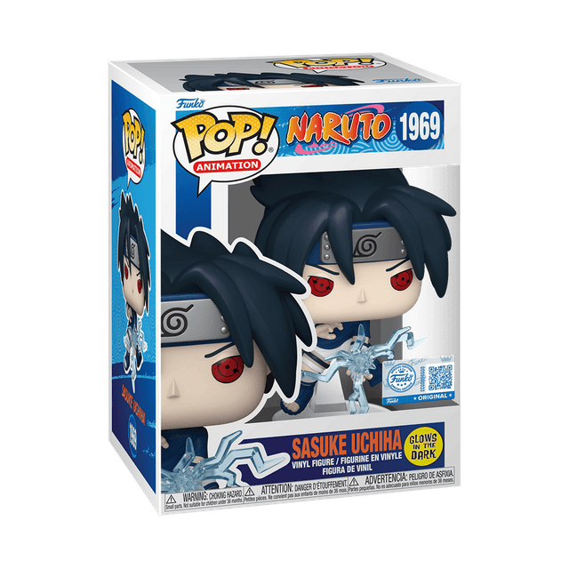 sasuke uchiha original blue glows in the dark 1969