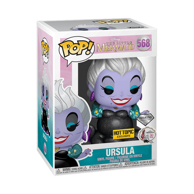 ursula hot topic yellow background diamond 568