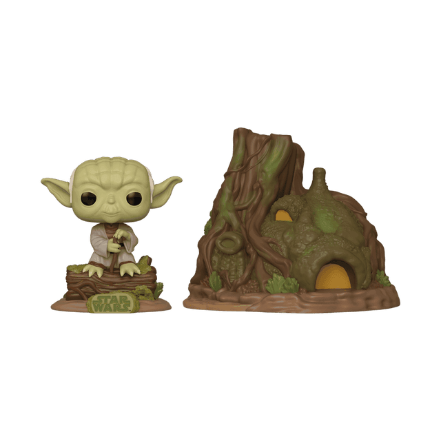 dagobah yoda with hut 11