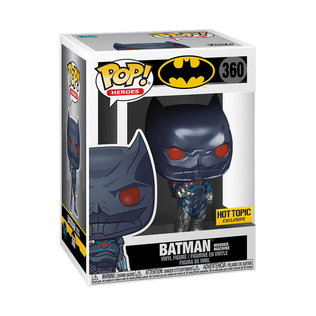 batman earth 44 murder machine hot topic yellow background 360