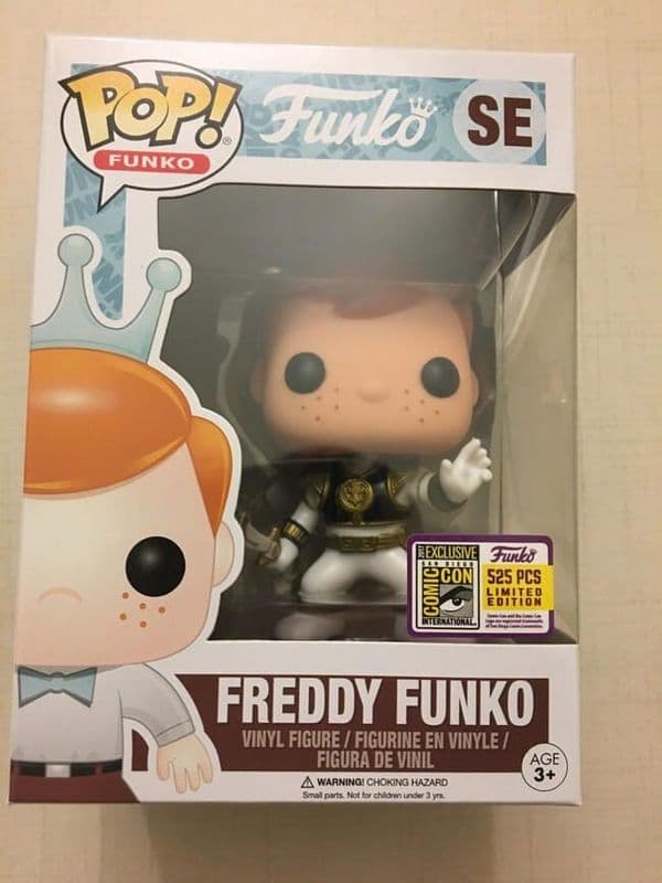 freddy white ranger san diego comic con
