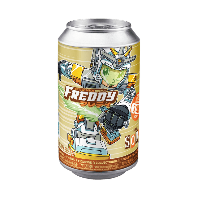 battle mech freddy 3000 metallic fundays qr code