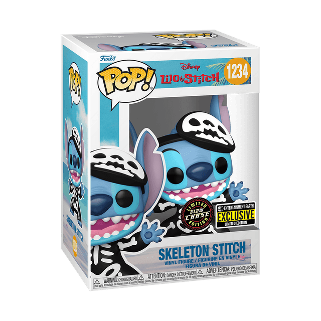 skeleton stitch entertainment earth exclusive glow chase 1234