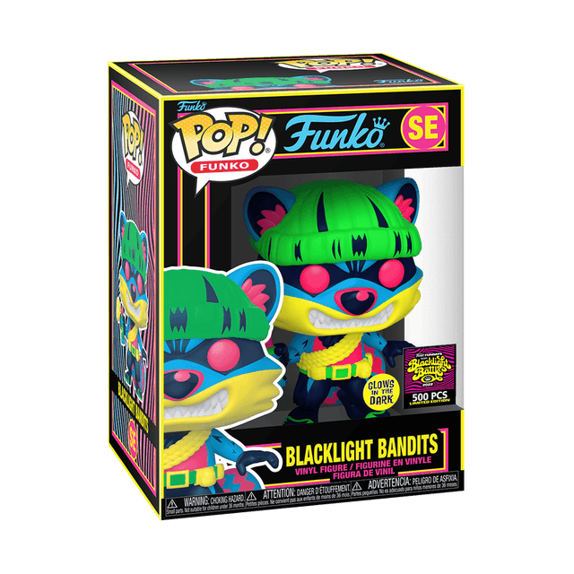 blacklight bandits battle glows in the dark