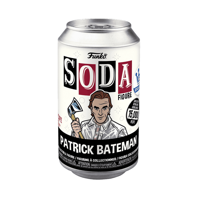 patrick bateman bloody chase exclusive white background