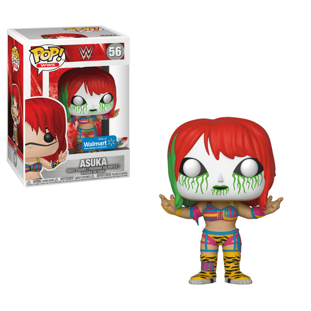 asuka green mask only at walmart wwe 56