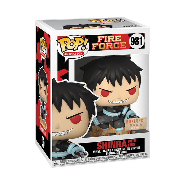shinra with fire boxlunch glows in the dark 981