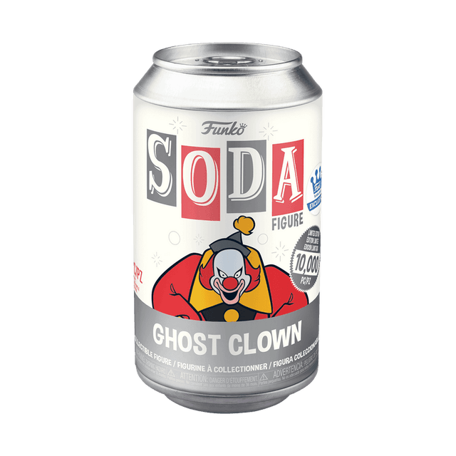 ghost clown exclusive white background