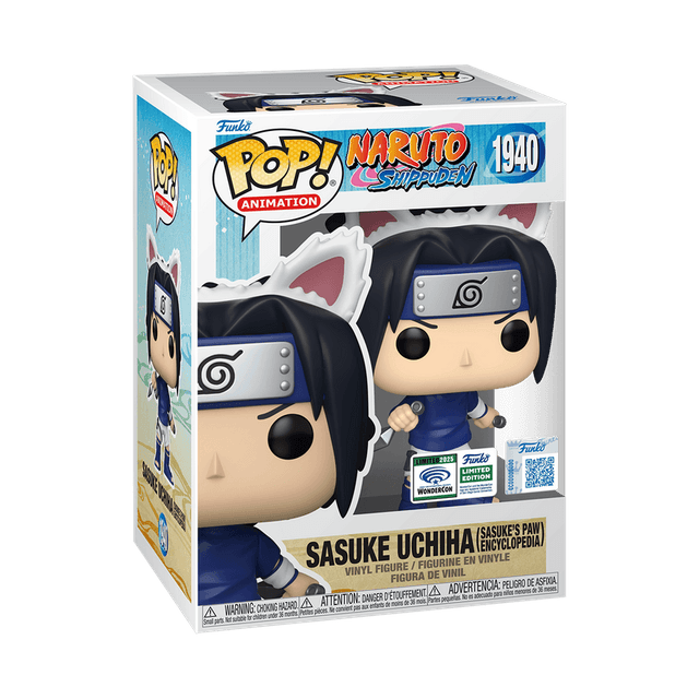 sasuke uchiha s paw encyclopedia wondercon qr code 1940