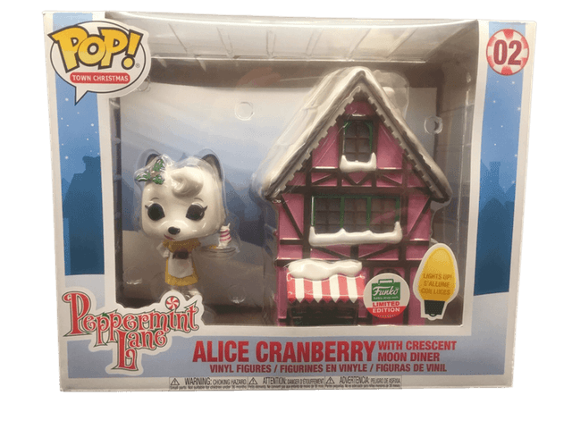 alice cranberry with crescent moon diner limited edition green white red lights up s allume con luces 02