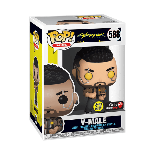 v male special edition glows in the dark 588