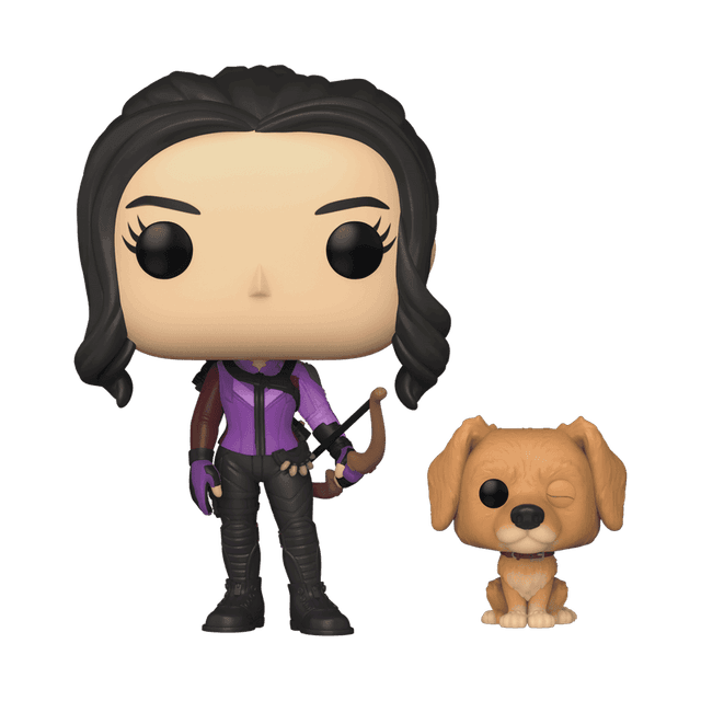 kate bishop with lucky the pizza dog 1212